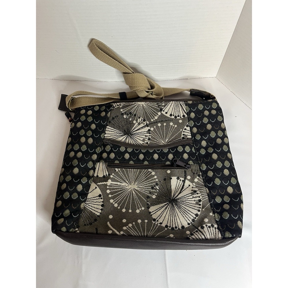 Crossbody Quality Tapestry Boho Style Bag/Purse. 11X12X2X7"Zip Pockets Nice.